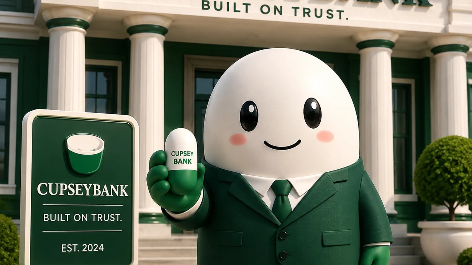 $CUPSEYBANK โ built on trust